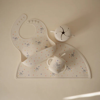 Porta Snack Infantil Mushie Bluey Ivory - Grande Variedade